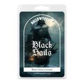 Hallowscens 'Black Sails' product packaging with a ship and moonlit sea design.
Horror Wax Bars. Horror Candles. Spooky Wax Bars. Horror Candles. Horror Bath and Body. Spooky bath and body. 