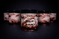 Jar of 'Jason' sugar scrub with a dark background
Horror Wax Bars. Horror Candles. Spooky Wax Bars. Horror Candles. Horror Bath and Body. Spooky bath and body. 
