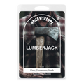 Hallowscents Lumberjack wax melt package with an axe graphic on a white background
Horror Wax Bars. Horror Candles. Spooky Wax Bars. Horror Candles. Horror Bath and Body. Spooky bath and body. 