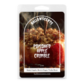 Packaged product labeled 'Poisoned Apple Crumble' by Hallowscents with an image of a baked apple on a white background.
Horror Wax Bars. Horror Candles. Spooky Wax Bars. Horror Candles. Horror Bath and Body. Spooky bath and body. 