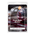 Halloween scented product packaging with disco ball and text 'Prom Night Slasher' on a white background.
Horror Wax Bars. Horror Candles. Spooky Wax Bars. Horror Candles. Horror Bath and Body. Spooky bath and body. 