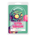 Packaging of HalloWscents Rotten Bubblegum with a zombie design on a green background.

HORROR WAX BAR. SPOOKY WAX BAR. HORROR CANDLES. SPOOKY CANDLES. HORROR BATH AND BODY